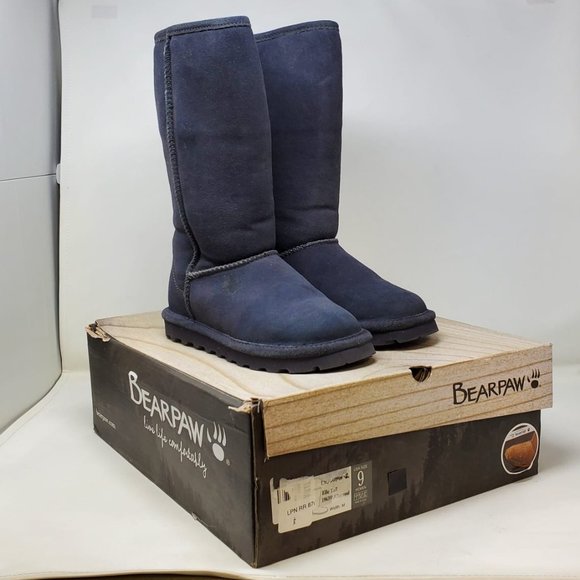 BearPaw Shoes - Bearpaw Elle Tall 1963W Charcoal Women's size 9